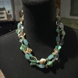 Elegant Multi-Color Beaded Necklace